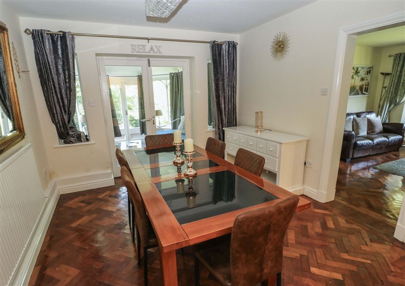 This is the dining room at Langland Heights, Mumbles