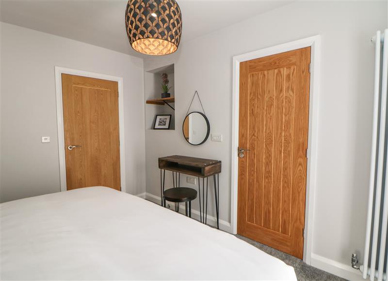 One of the bedrooms at Langley Barn, Kirk Langley near Brailsford