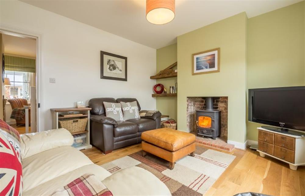 Langleyfts Cottage: Sitting room featuring a wood burning stove and comfy seating