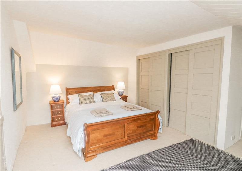 This is a bedroom at Langstone Farm, Chagford