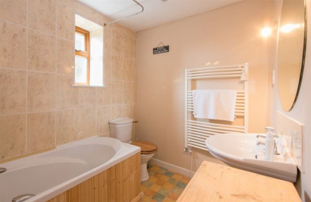 Bathroom at Lansant-An-Vre in St Breock, near Wadebridge, Cornwall