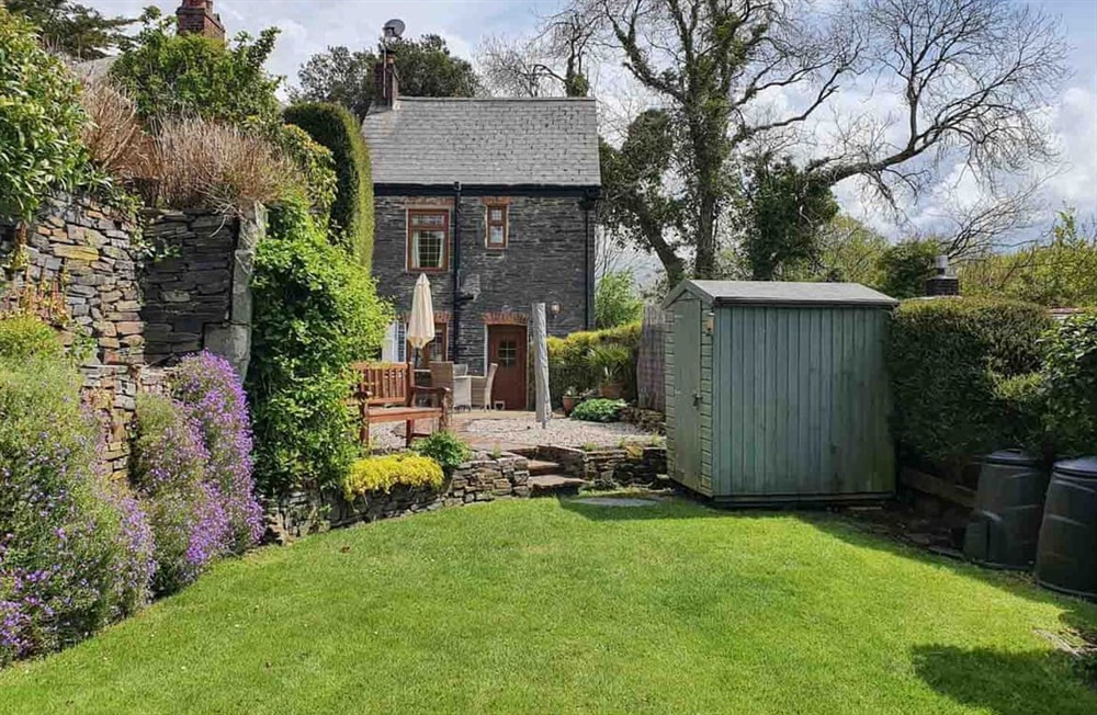 Garden and grounds at Lansant-An-Vre in St Breock, near Wadebridge, Cornwall