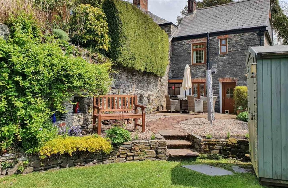 Outdoor area at Lansant-An-Vre in St Breock, near Wadebridge, Cornwall