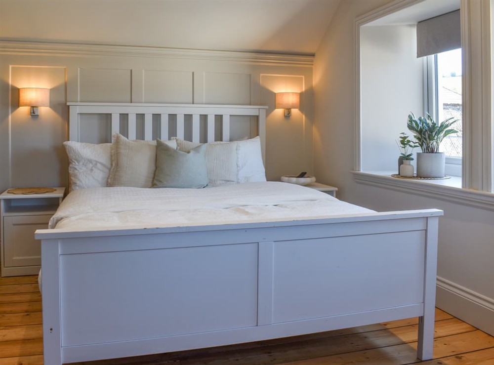Double bedroom at Lansdowne House in Brecon, Powys