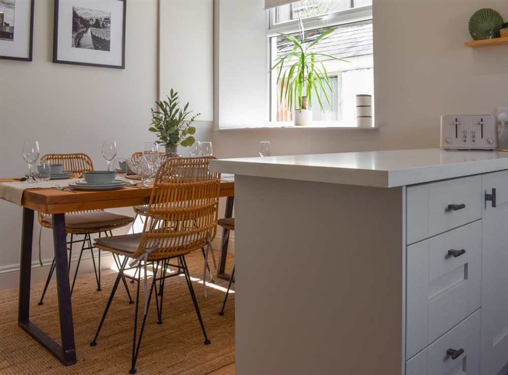 Kitchen/diner at Lansdowne House in Brecon, Powys