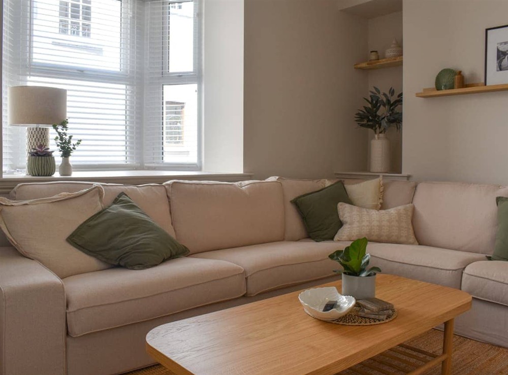 Living area at Lansdowne House in Brecon, Powys
