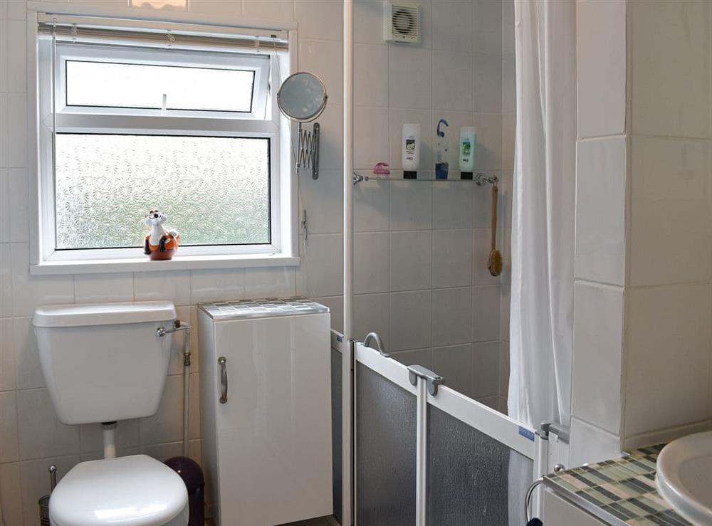 Shower room at Lansdowne in Walkhampton, near Tavistock, Devon