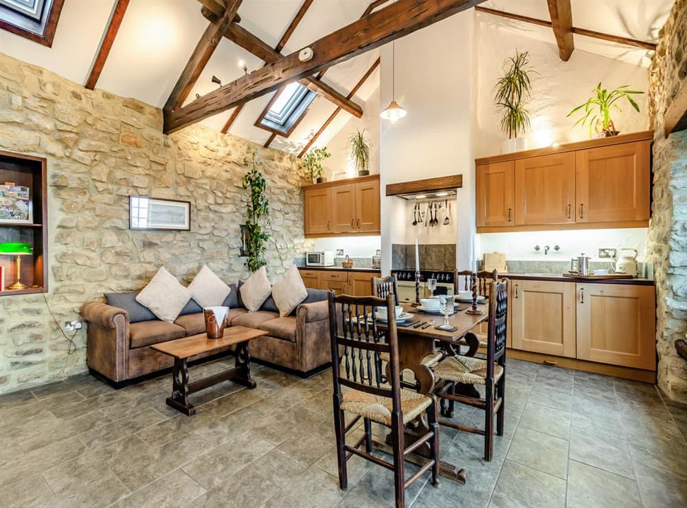 Open plan living space (photo 2) at Lantern Cottage in Ravenscar, near Whitby, North Yorkshire