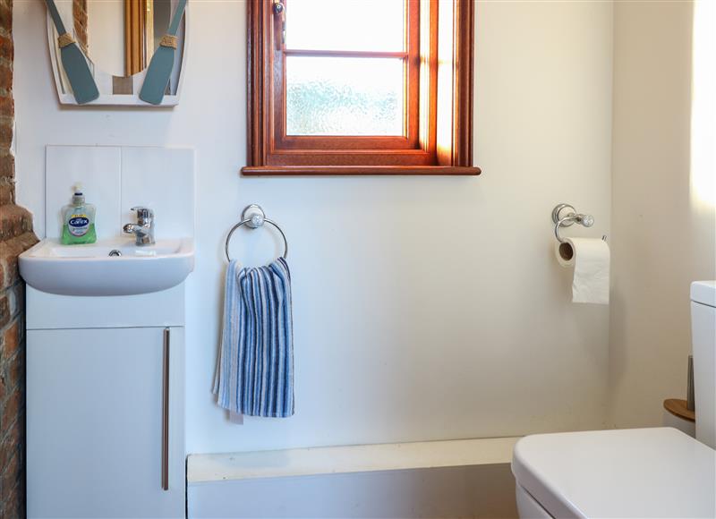 This is the bathroom at Lanthorn Cottage, Happisburgh