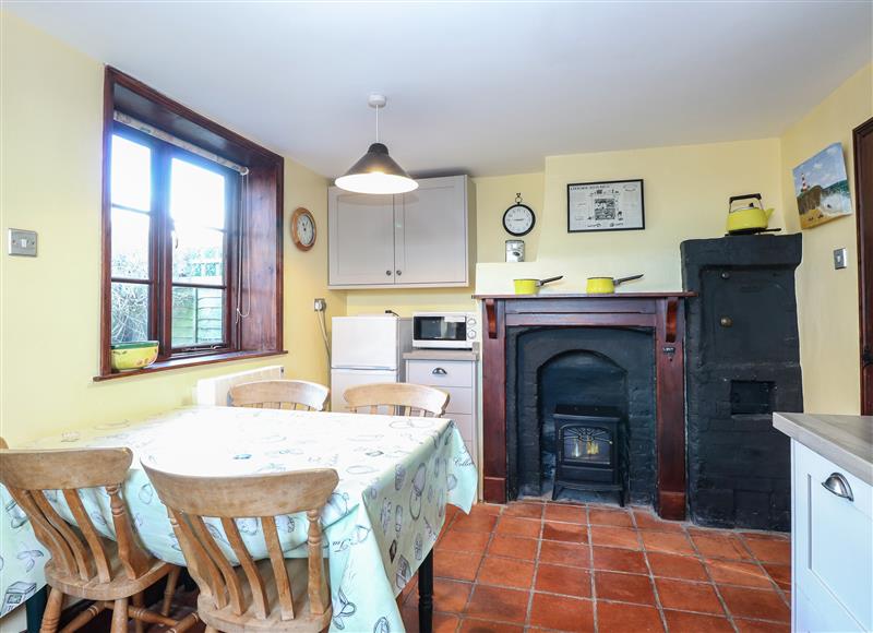This is the kitchen at Lanthorn Cottage, Happisburgh