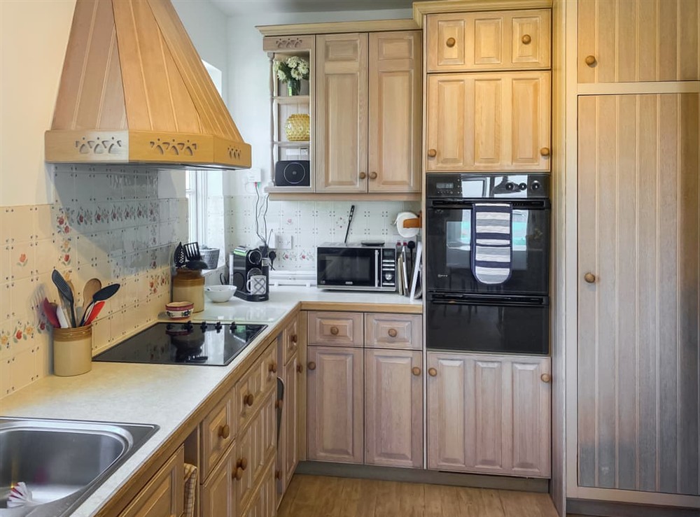 Kitchen at Lantreath in St Mawes, Cornwall