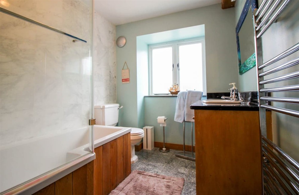 Bathroom (photo 2) at Lanxton Barn in Launceston, Cornwall