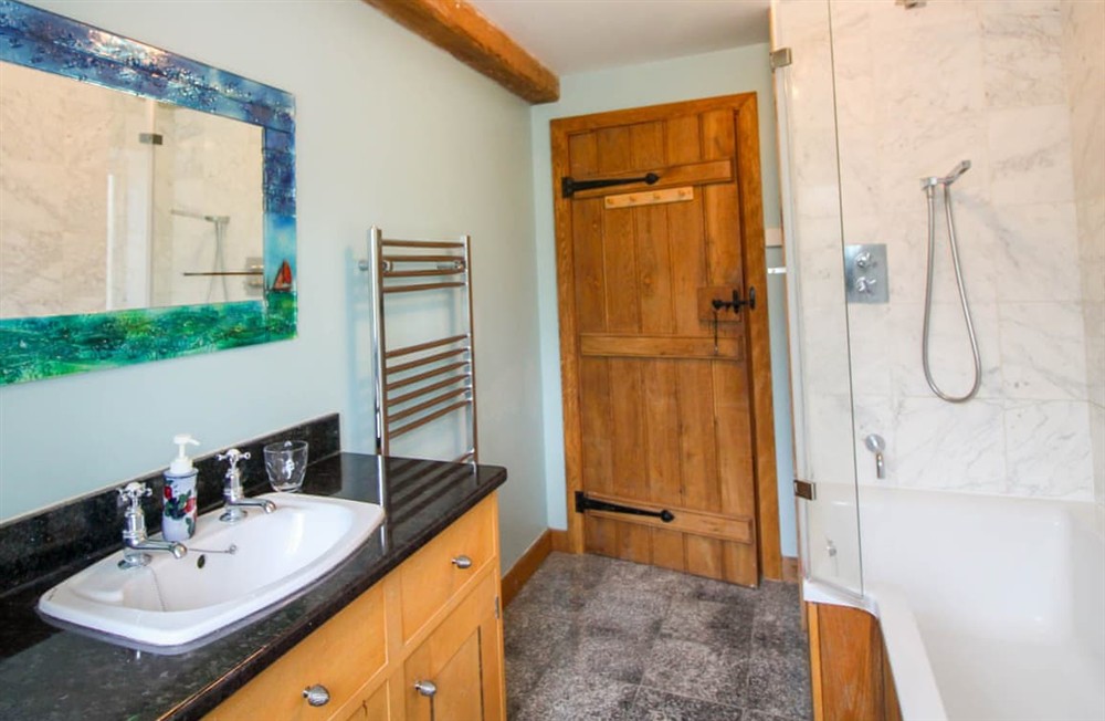 Bathroom (photo 3) at Lanxton Barn in Launceston, Cornwall