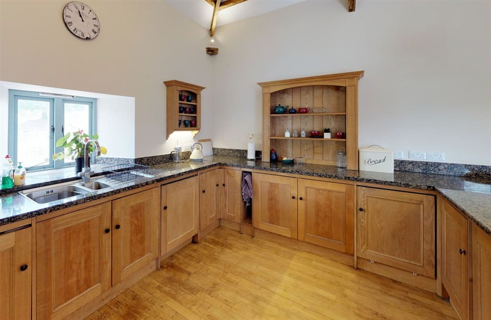 Kitchen area (photo 3) at Lanxton Barn in Launceston, Cornwall