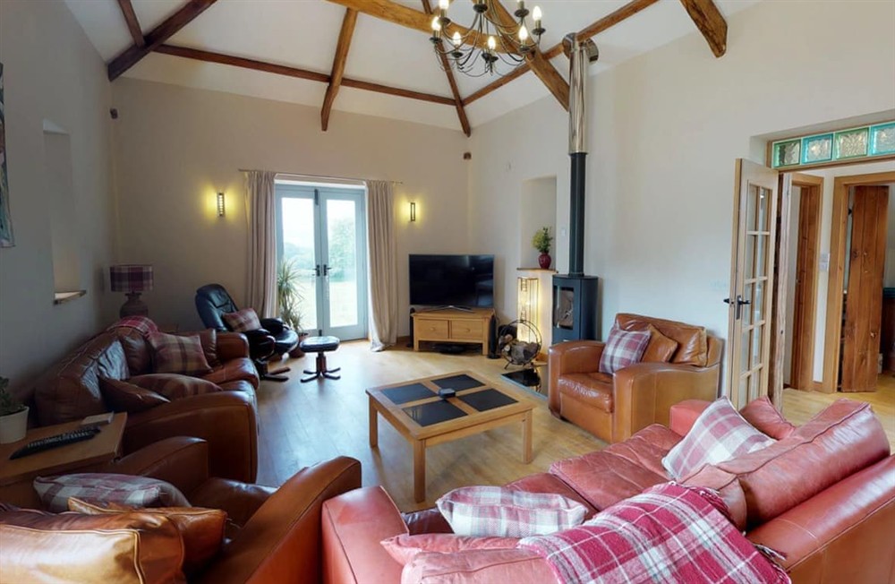 Living area (photo 3) at Lanxton Barn in Launceston, Cornwall