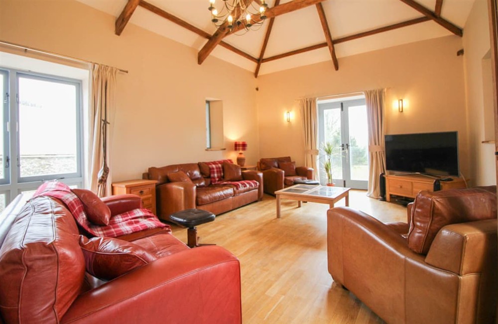 Living area (photo 4) at Lanxton Barn in Launceston, Cornwall