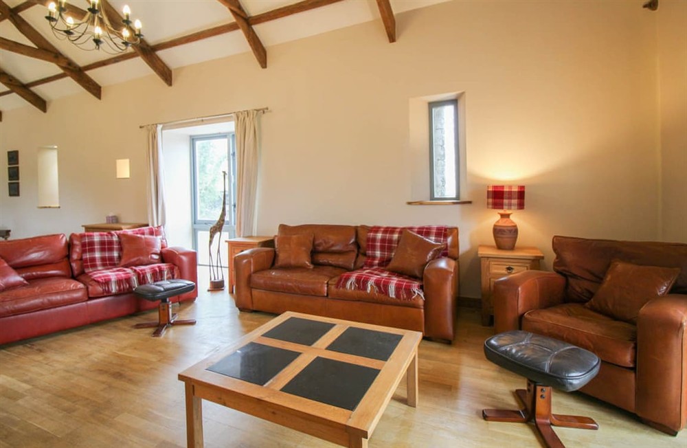 Living area (photo 5) at Lanxton Barn in Launceston, Cornwall