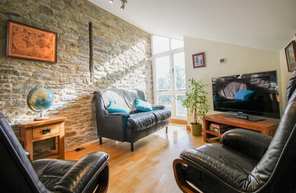 Living area (photo 7) at Lanxton Barn in Launceston, Cornwall