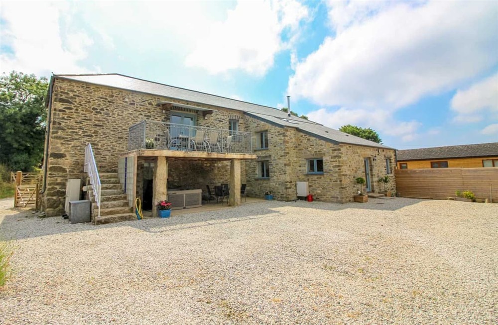 Outdoor area (photo 2) at Lanxton Barn in Launceston, Cornwall