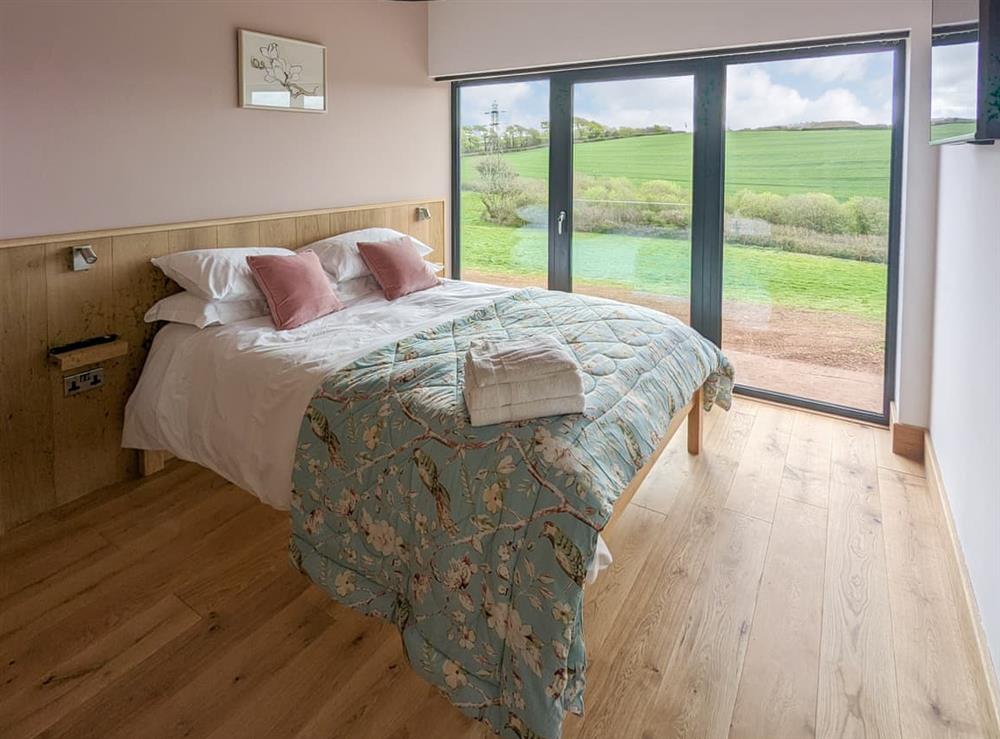 Double bedroom at Laplands in Halwell, near Totnes, Devon