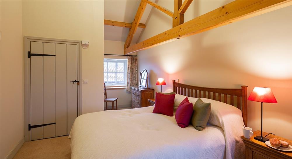 The master bedroom at Lapwing in Ripon, North Yorkshire