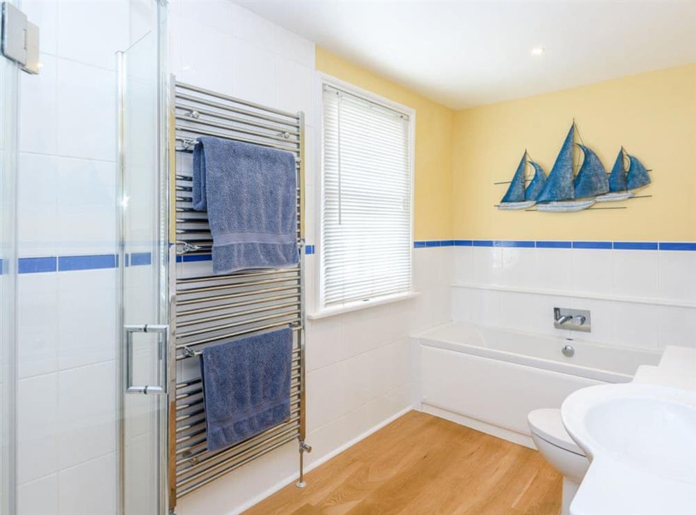 Bathroom with separate shower at Lapwing in Yarmouth, Isle Of Wight