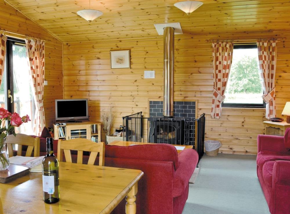 Open plan living/dining room/kitchen (photo 2) at Larch Cottage in Blairgowrie, Perthshire