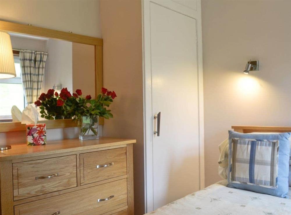 Double bedroom at Larch Cottage in Blairmore, near Dunoon, Argyll