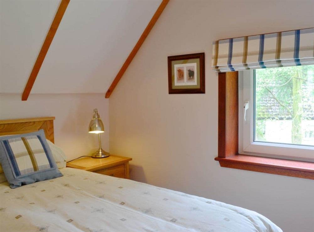 Single bedroom at Larch Cottage in Blairmore, near Dunoon, Argyll