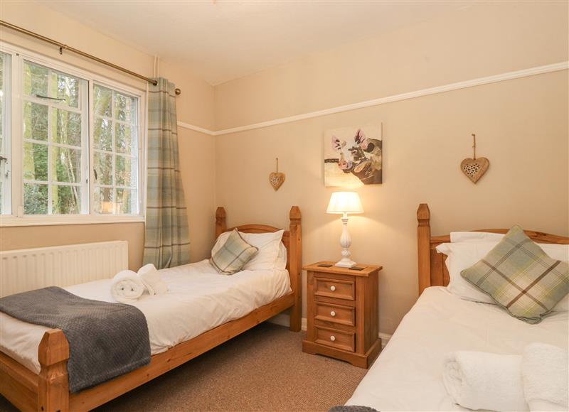 One of the 2 bedrooms at Larch Cottage, Hawkshead