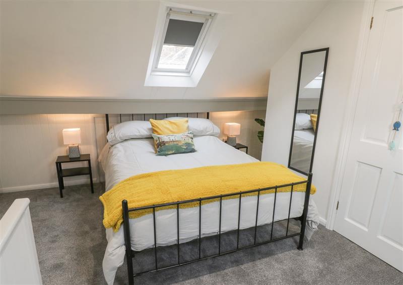One of the bedrooms at Laridae, Whitby