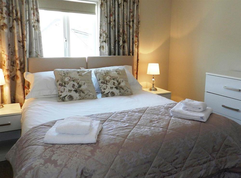 Twin bedroom at Larkfield in Lamlash, Isle of Arran, Scotland