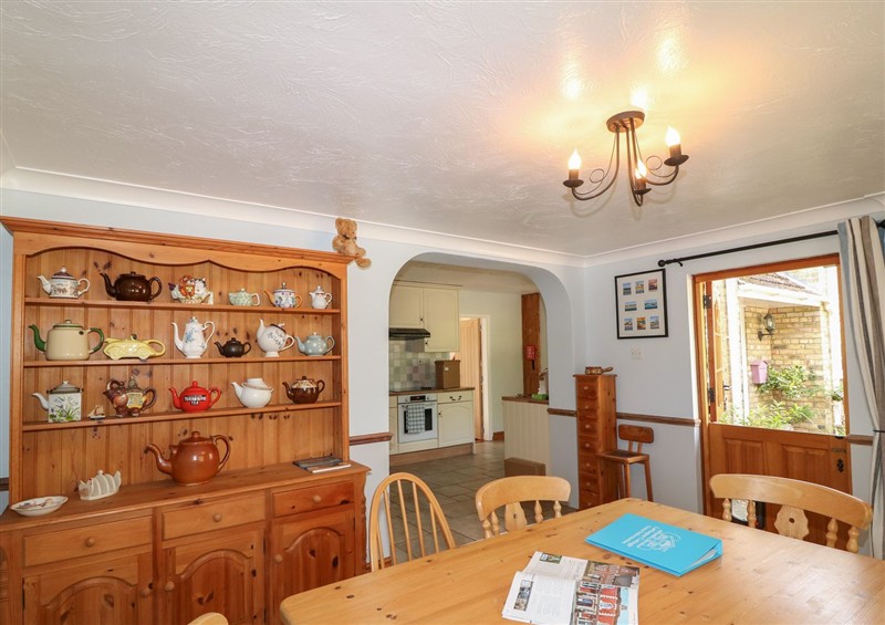 The kitchen at Larkspur Cottage, Huttoft