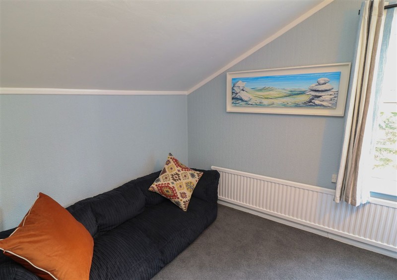 The living area at Larkspur Cottage, Huttoft