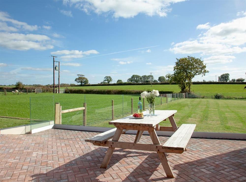 Outdoor area at Copse View, 