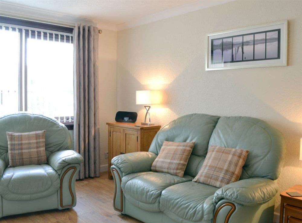 Comfy living area at Laroch Cotage in Ballachulish, near Fort William, Argyll