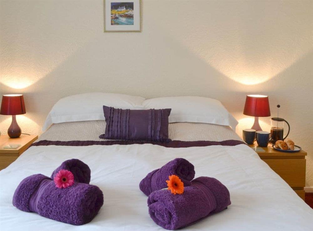 Double bedroom at Laroch Cotage in Ballachulish, near Fort William, Argyll