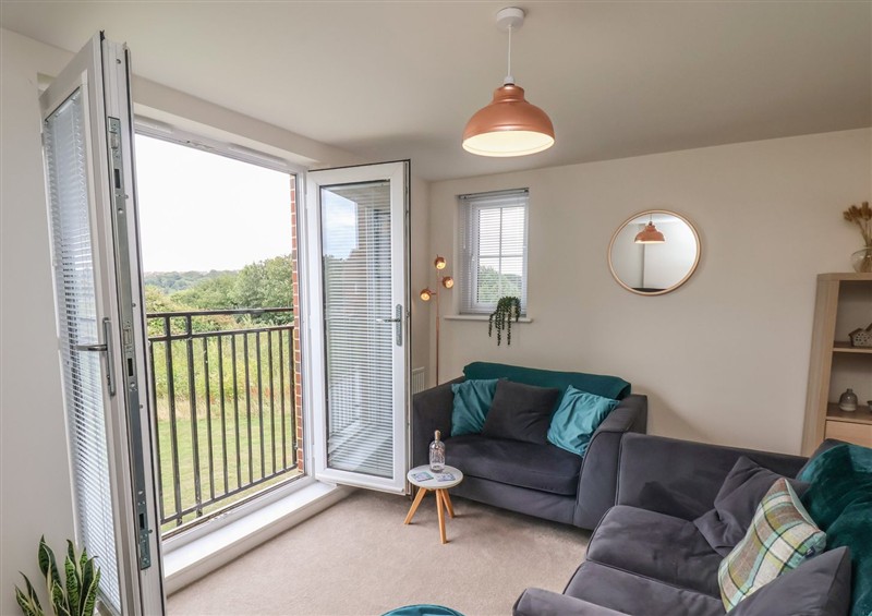 The living area at Larpool Retreat, Whitby