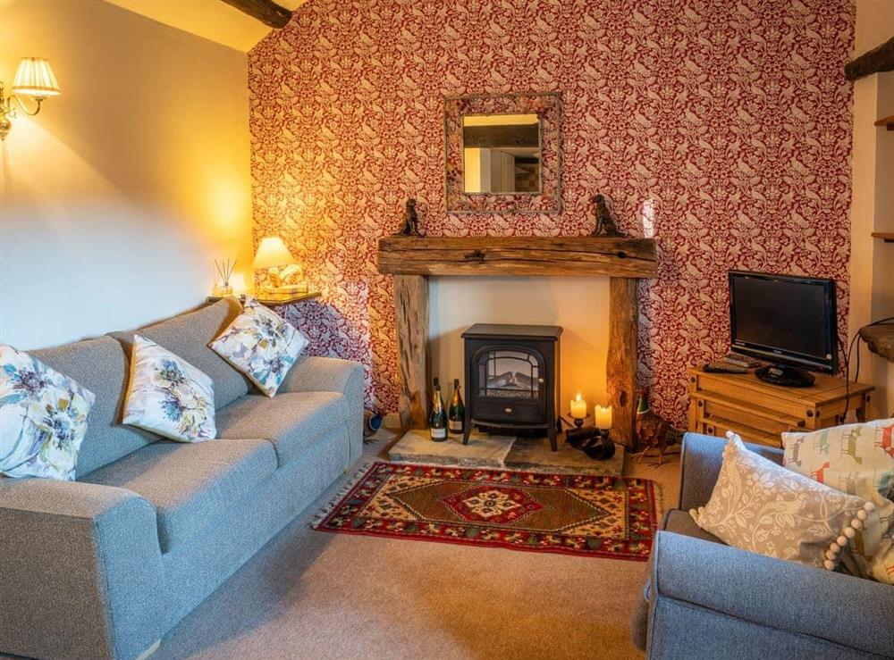 Welcoming living room at Foxglove Cottage, 