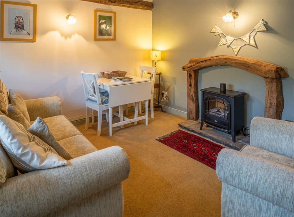 Charming living room at Rievaulx Cottage, 