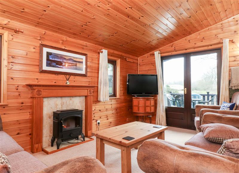 Relax in the living area at Latrigg Lodge, Keswick