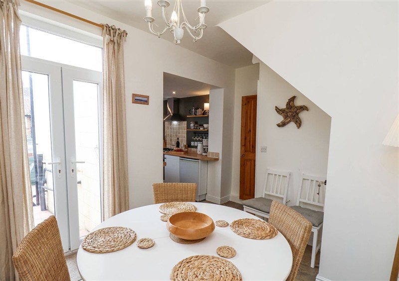 Dining room at Launchers Cottage, Scarborough