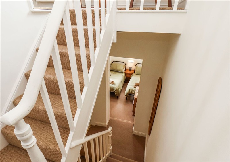 One of the 3 bedrooms at Launchers Cottage, Scarborough