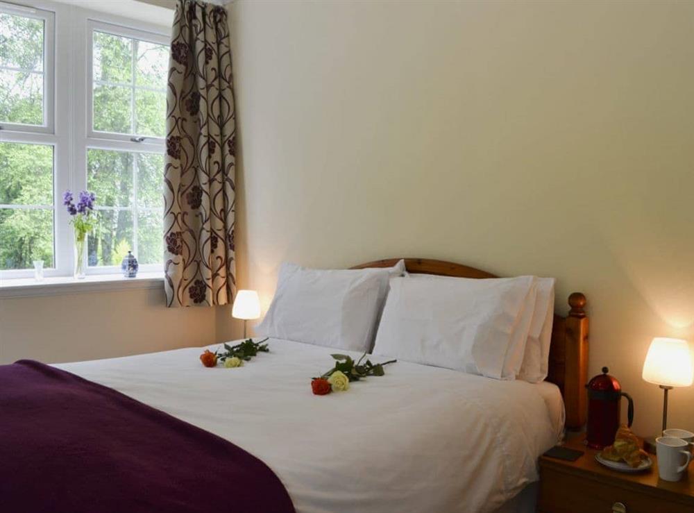 Double bedroom at Laundry Cottage in Ceannacroc, Inverness-shire. , Inverness-Shire