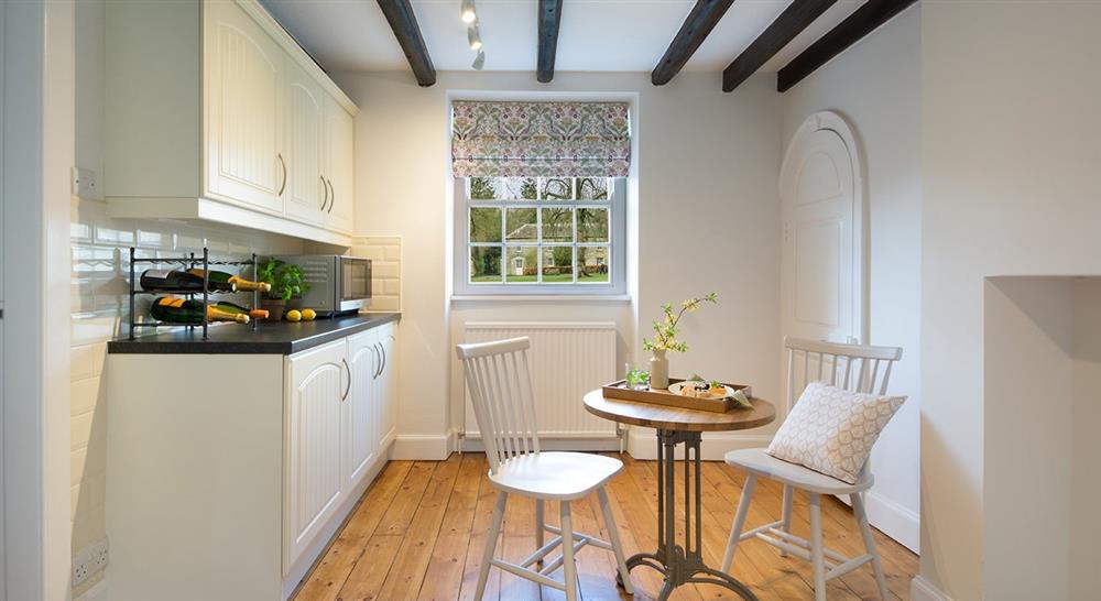 The kitchen at Laundry Cottage in Morpeth, Northumberland