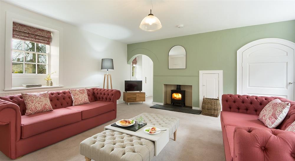 The sitting room at Laundry Cottage in Morpeth, Northumberland