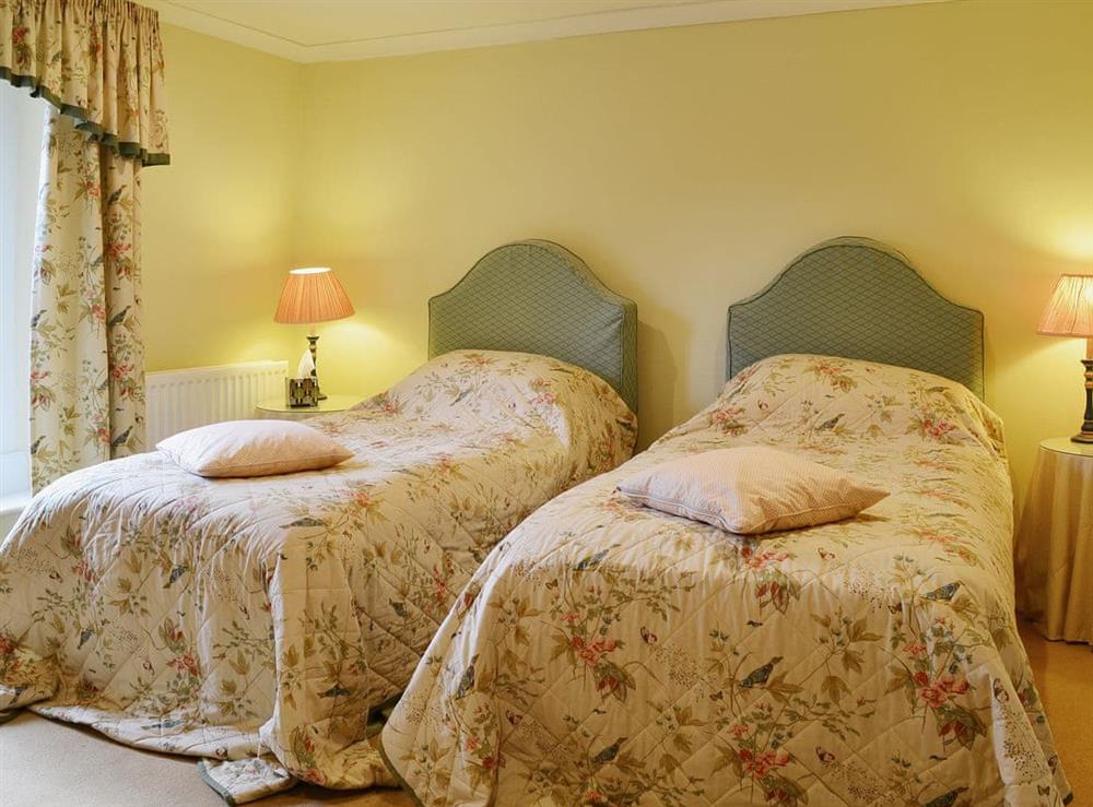 Twin bedroom at Laundry Cottage in Wigton, Cumbria