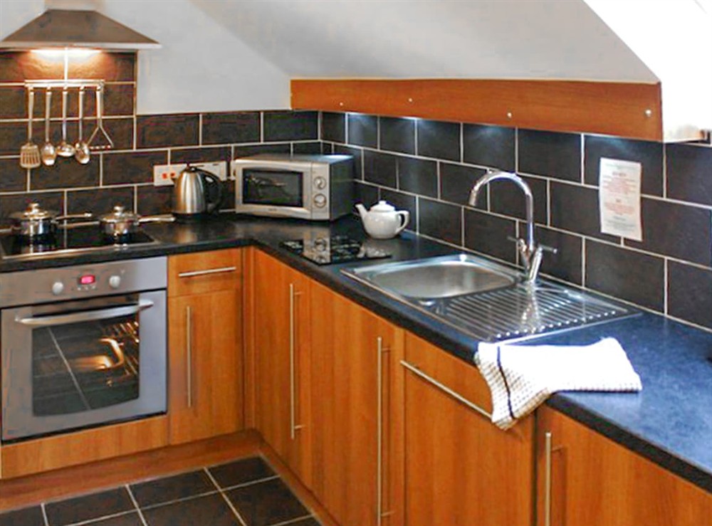 Kitchen at Lauras Loft in Greetham, near Horncastle, Lincolnshire