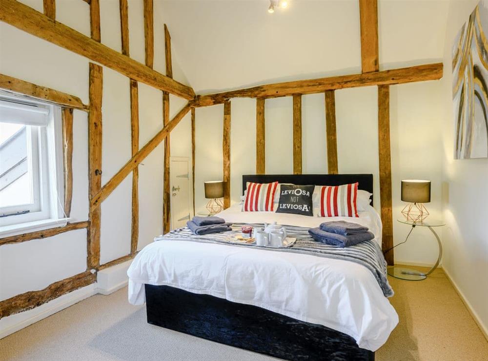 Comfy double bedroom at Laurel Barn in Tacolneston, near Wymondham, Norfolk