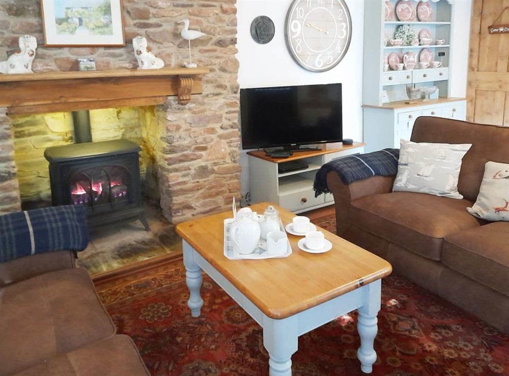 Living room (photo 2) at Laurel Cottage in Stoke Gabriel, South Devon., Great Britain